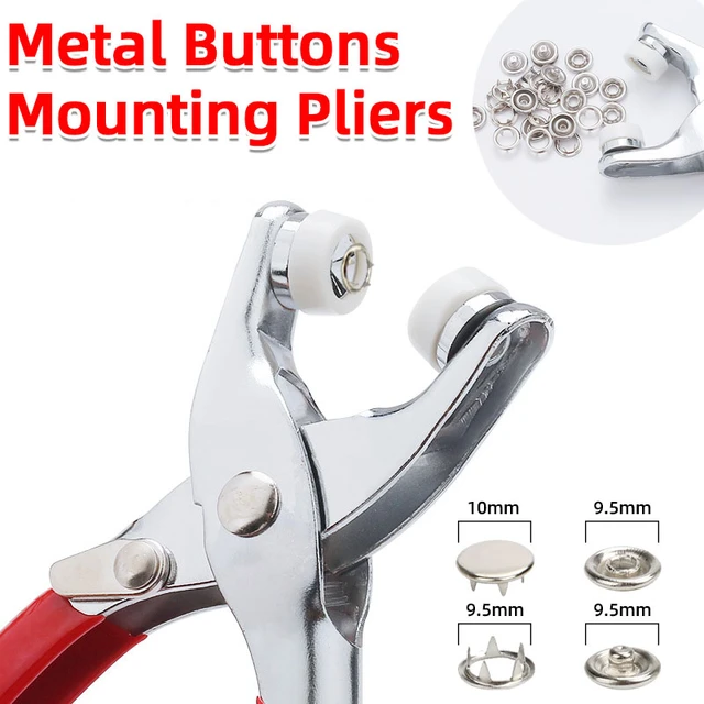 Plier Tool 50pcs Metal Snap Button - Tool 50pcs Metal Snap Button Fastener  Diy - Aliexpress