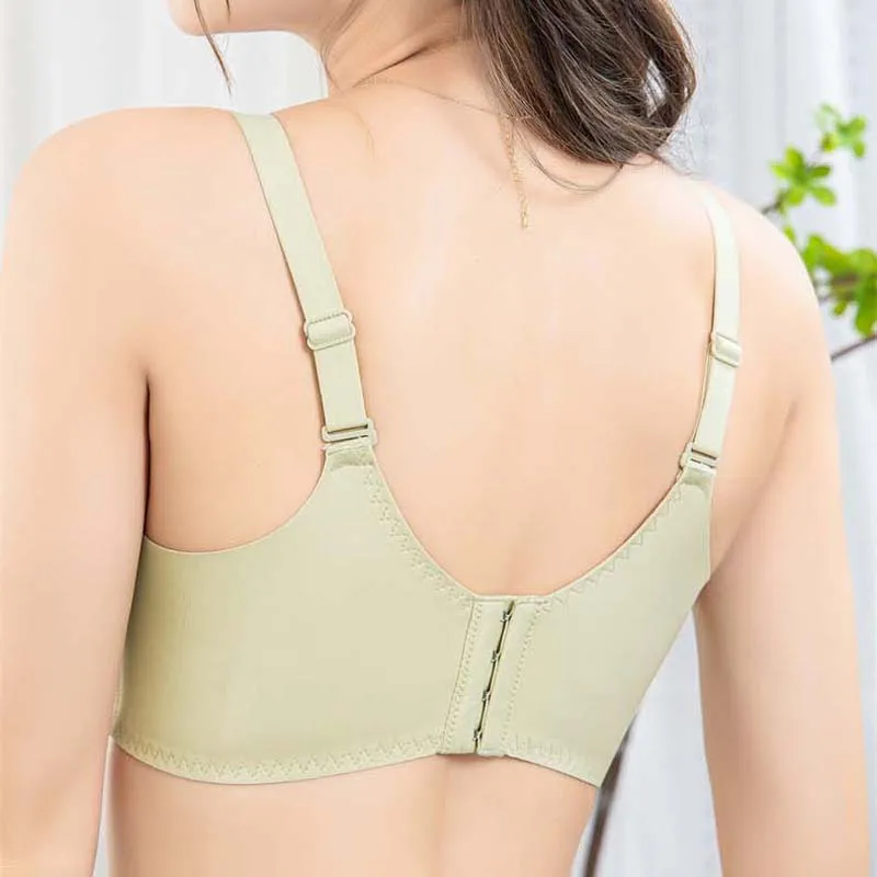 Roseheart Sexy For Women  Black Green Wireless Lace Padded Bras Bralette Cup 90 B C Underwear Plus Size Push Up Female Bra