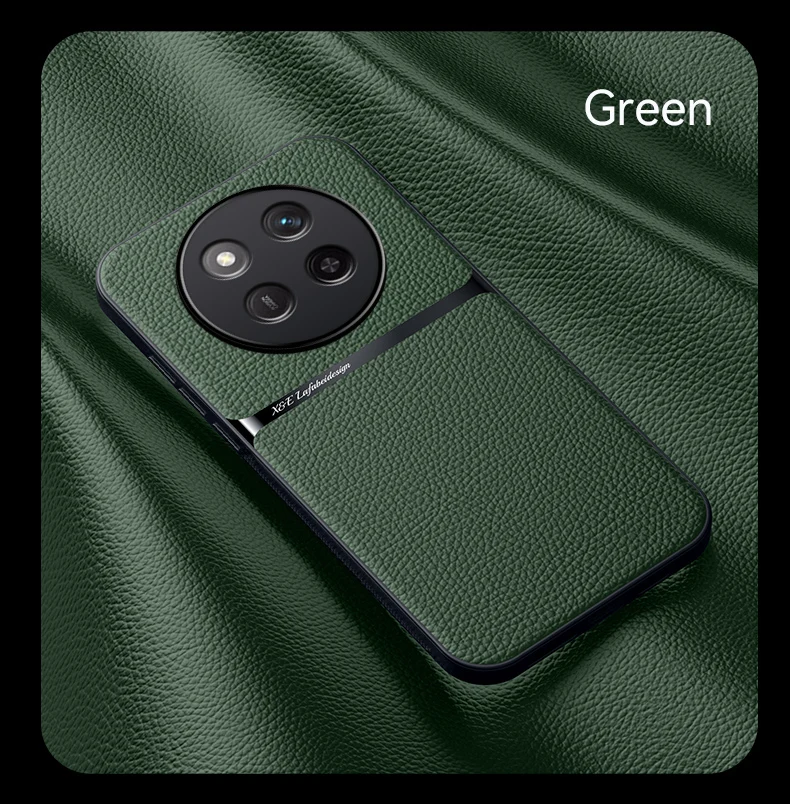 Luxury PU Leather Magnetic Protective Case - Premium Hard Shell Cover