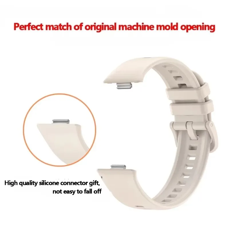 Breathable Silicone Strap with Protective Tempered Glass Screen and HD PC Case