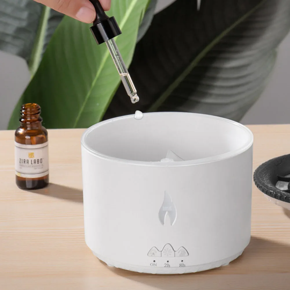 Aromatherapy Humidifiers Moisturize Skin Jellyfish Flame Mini Aroma Diffuser Relieve Fatigue Home Appliance for Home Office
