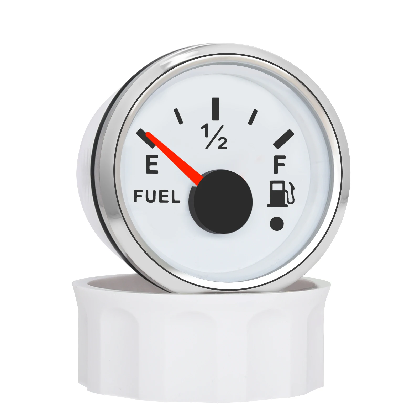 Jauge De Niveau Carburant Moto 2 Pouces Avec Rétroéclairage LED - Pour Modèles Modifiés Essence, Installation Facile, Lecture Précise