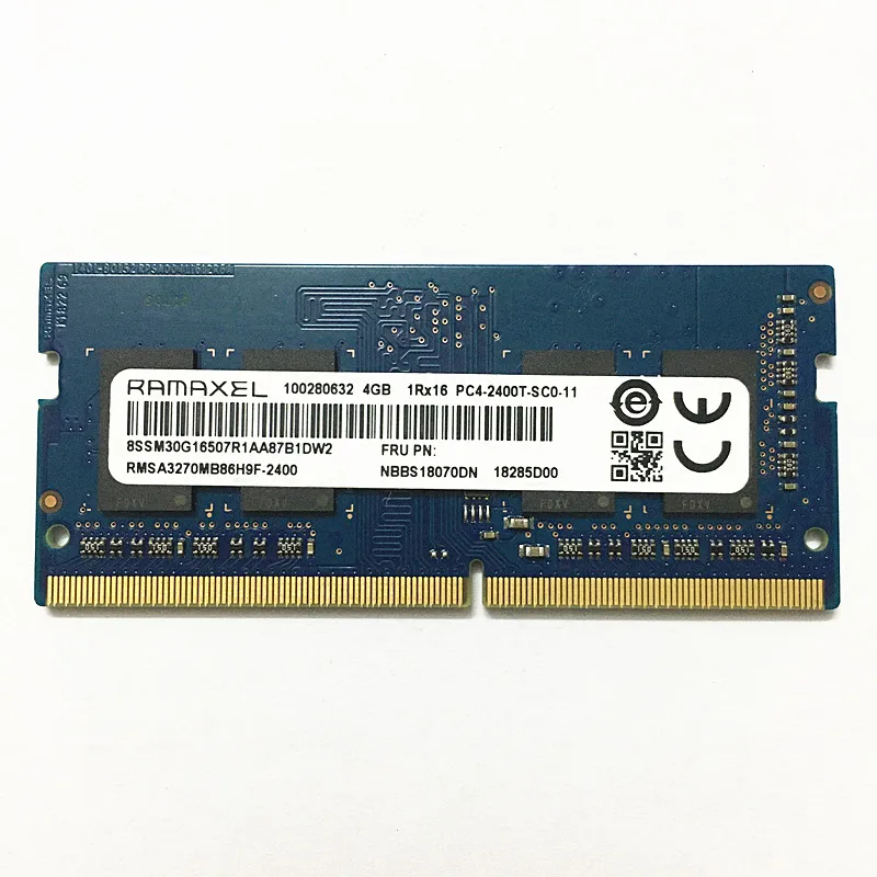 Ramaxel-memória Laptop Ram Ddr4 4gb 2400mhz Pc42400t-sc011 Notebook - Imagem 2
