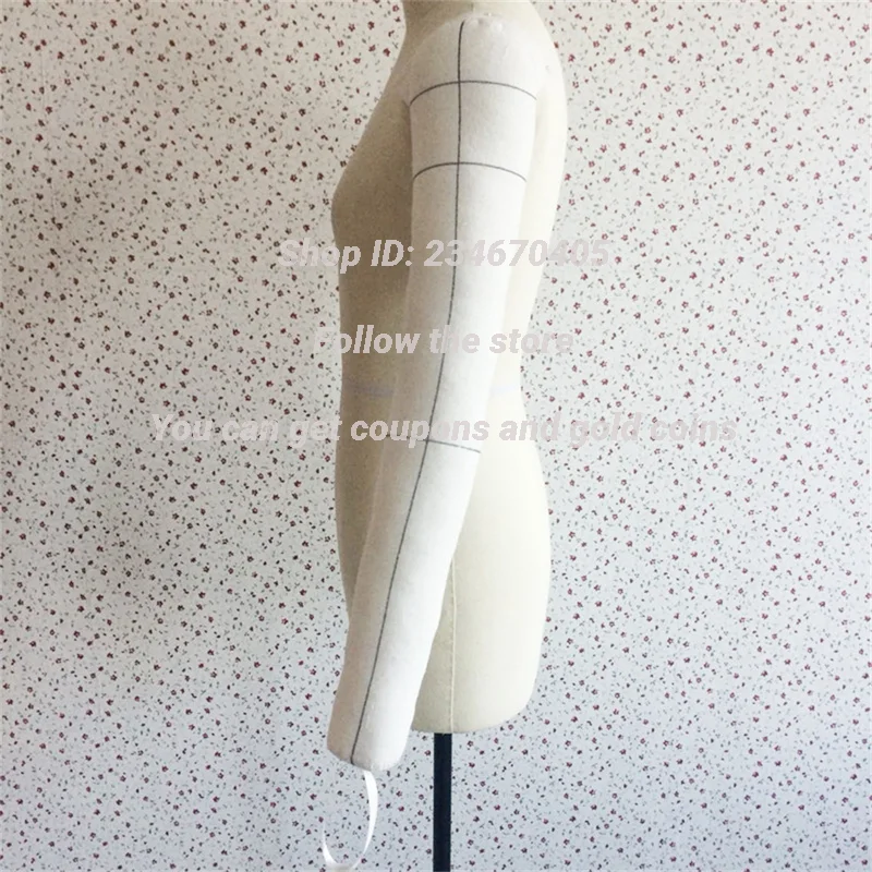 女性のためのセットアップマネキン、綿とリネンの生地で作られた