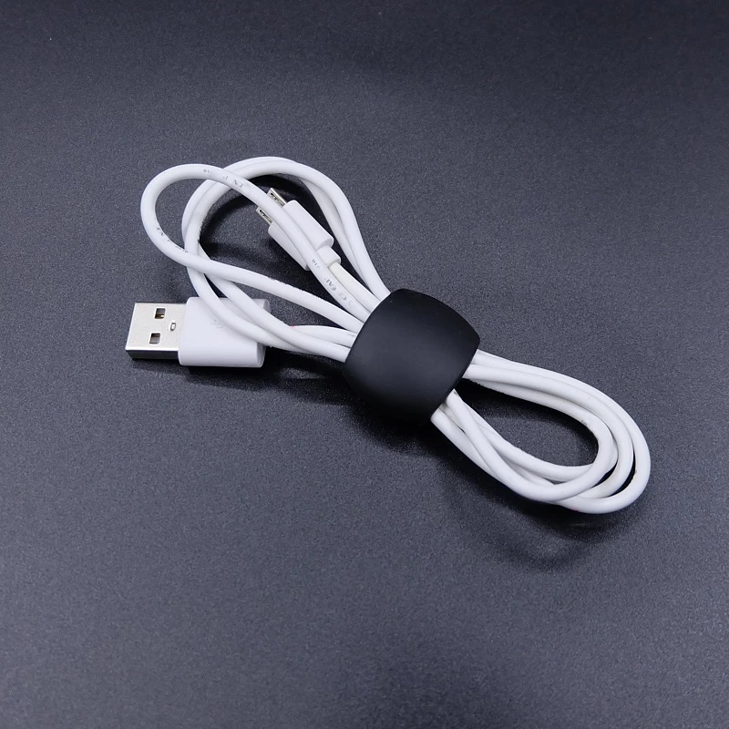 10pcs 작은 케이블 와인 더 주최자 이어폰 클립 여행 USB 충전기 홀더 수호자 데스크탑 장식 와이어 코드 관리