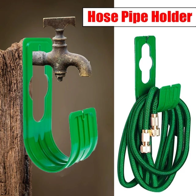 Garden Hose Pipe Hanger Holder Hooks Multipurpose Household Garden Yard  Watering Hosepipe Wall-mounted Storage Hook Rack - AliExpress