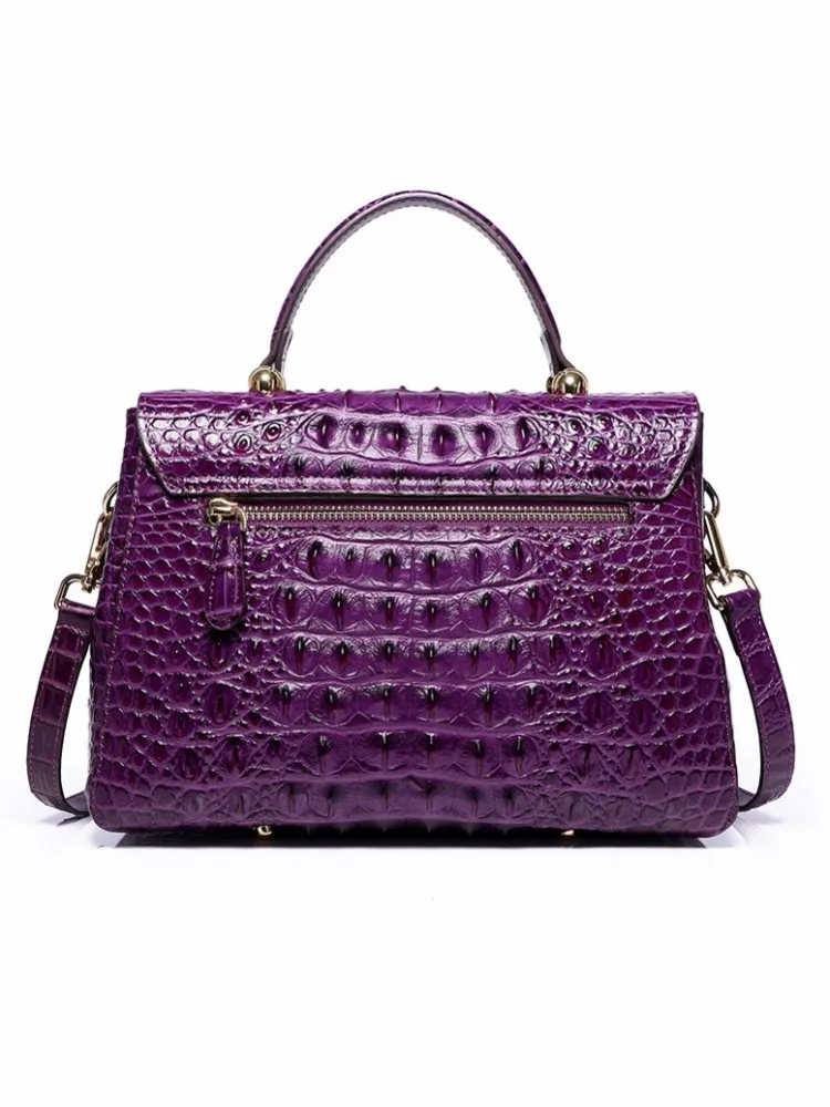 High Quality Women Genuine Leather Bag Hasp Elegant Office Ladies Crossbody Bags Tote Handbag New Fashion Single Shoulder Bag