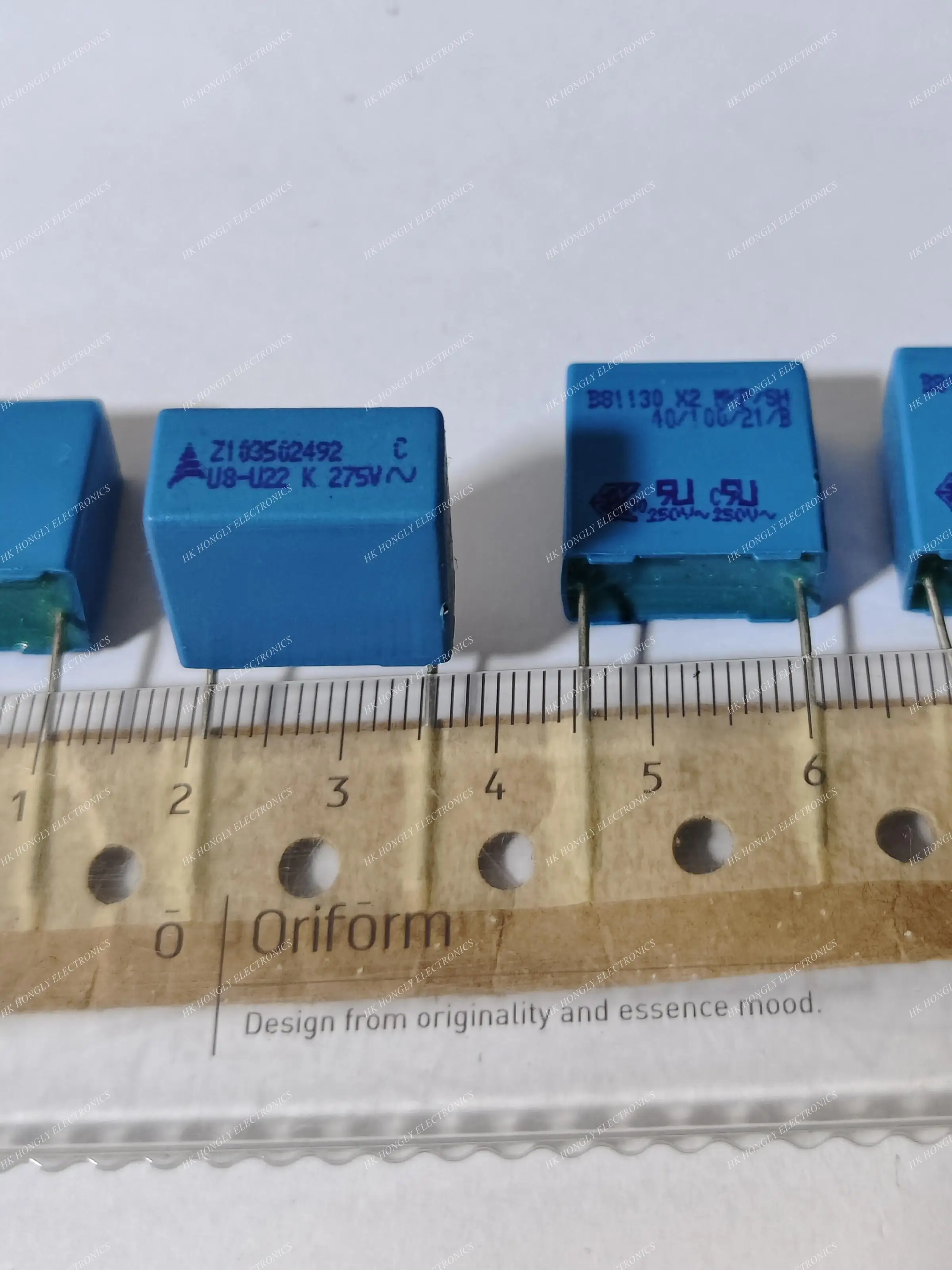 4 Pack - WIMA 0.1uF (100nF) 400V Metalized Film Capacitors - Radial Lead, MKP10 Series