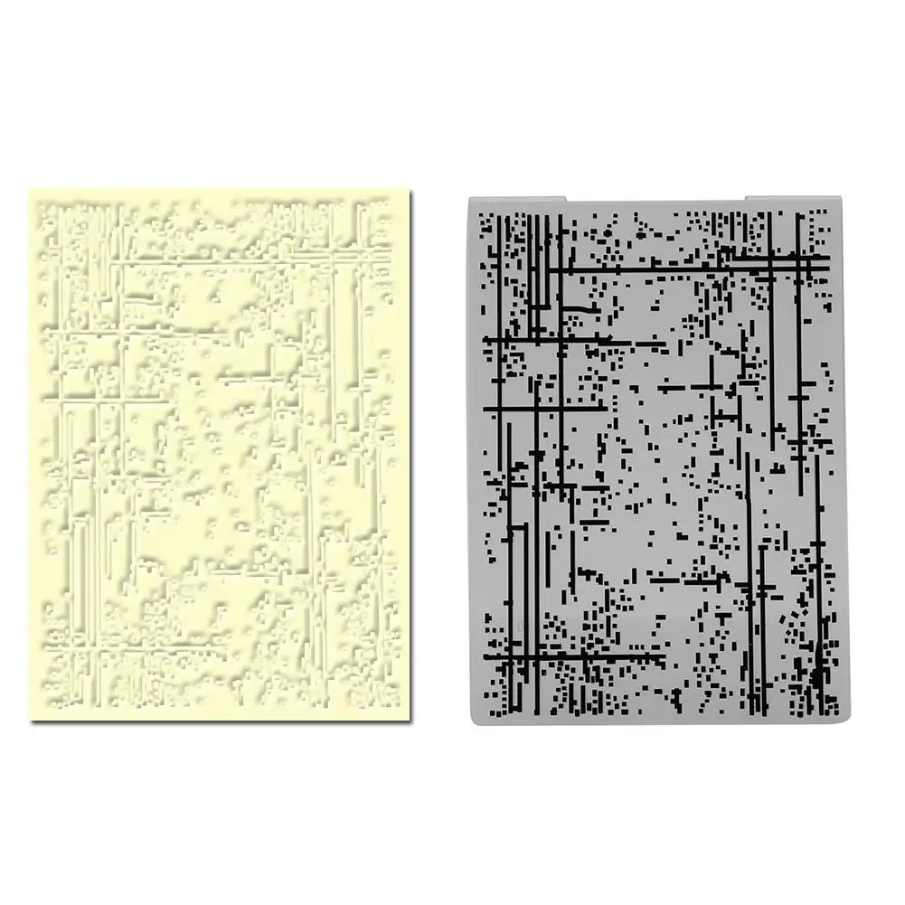 Embossing Folder Plastic Embossing Folder 3D Embossing Folders Emboss Plate Scrapbooking Album Decoration DIY Paper Birthday Paper Card Making