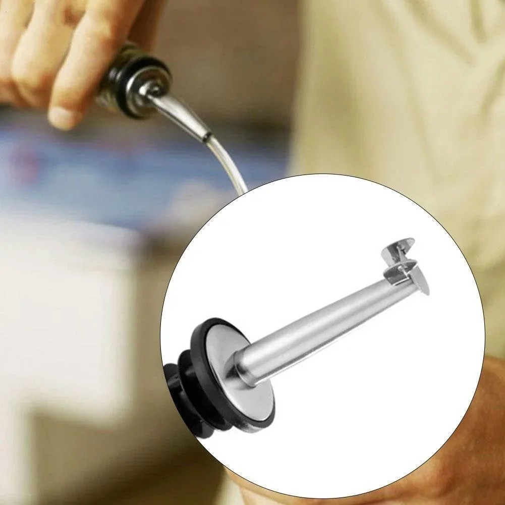 Bottle Nozzle Pourer 2PCS/lot With Bottle Stopper