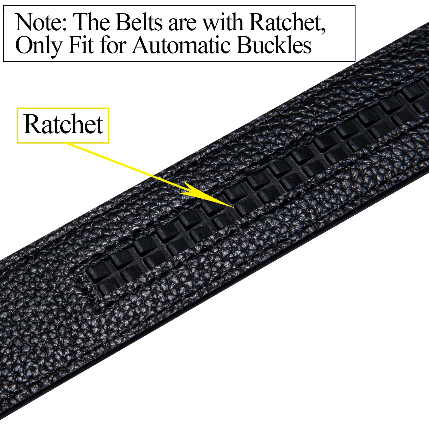 3.5cm Men's Belt without Buckle High Quality Cowskin Genuine Leather Belt no Buckle Automatic Leather Replacement for Mens leather belt mens belt