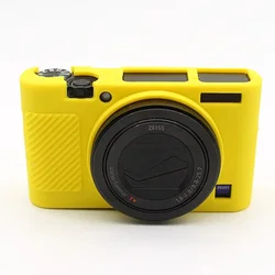 Soft Silicone Protective Camera Body Cover Bag and Skin (Yellow)