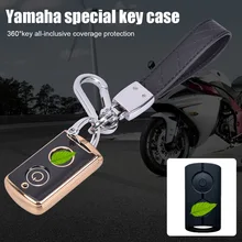 

Motorcycle Remote Key Case TPU Protective Key Cover for Yamaha NVX NVX155 XMAX XMAX300 QBIX AEROX JAUNS Motor Key Shell
