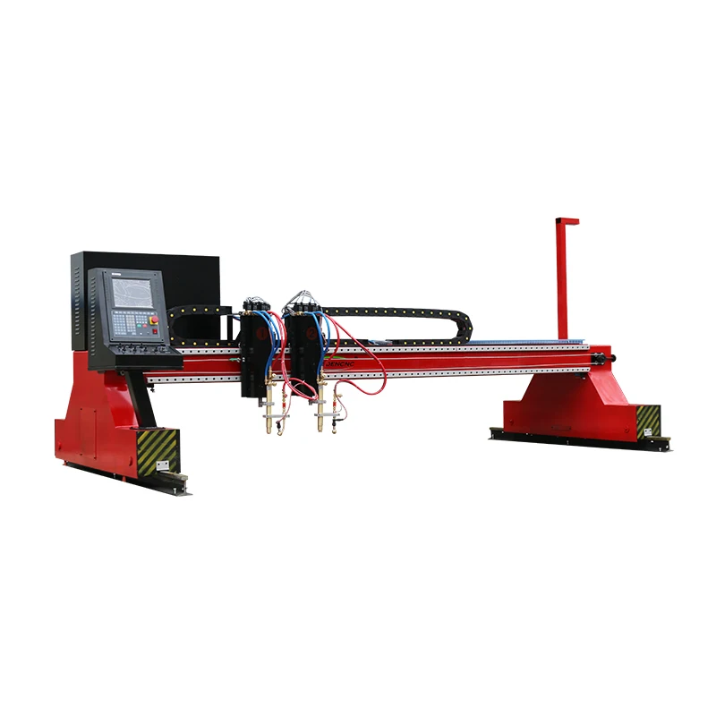 China gantry type CNC plasma cutting machine for aluminum/iron/steel/metal sheets cutting 4