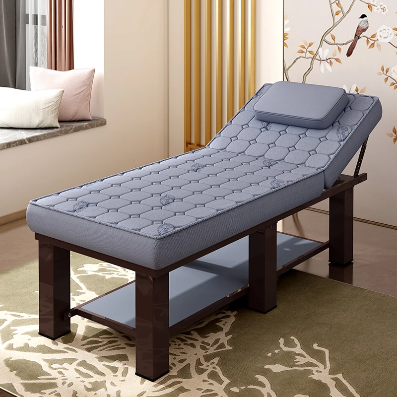 Functional Massage Table Lounger Cosmetic Mattress Reclining Foldable Bed Beauty Salon Camas Portatil Massage Furniture MQ50MB reclining stretcher cosmetic bed spa functional folding massage bed mattress lounger camas portatil massage furniture mq50mb