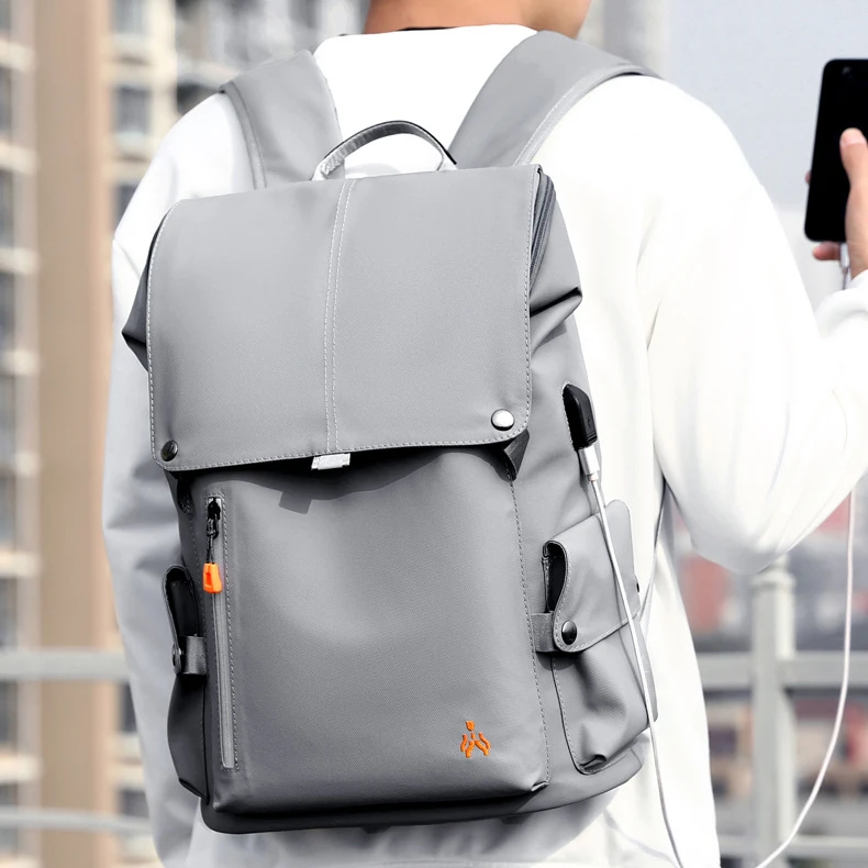 Neutral Large Capacity Travel Backpack for Leisure Computer Bag Suitable for 15.6-inch