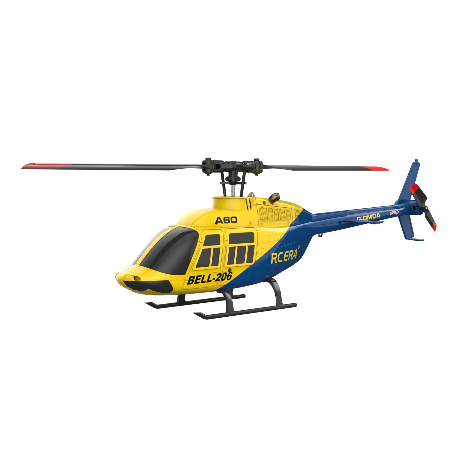 RC vrtulník A60 4CH Bez křidélek - 2,4GHz, 80-120m, 8-10min letu