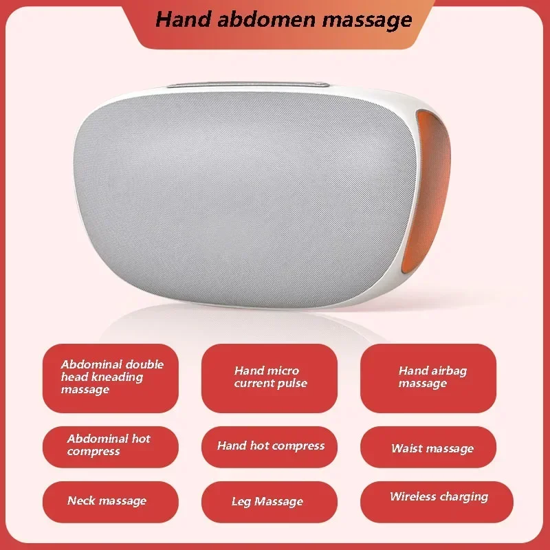Automatic Bianstone rubbing belly rubbing belly artifact Ai alum stone probiotic hand and abdomen massager