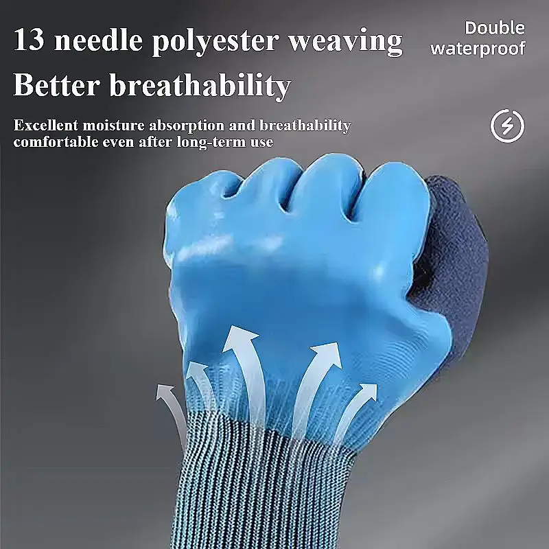 Gants Nitrile Jetables Blancs Lot 1 Paire Taille L - Jardinage