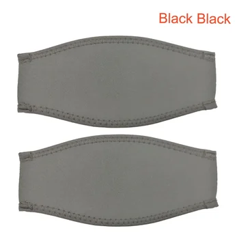 Logo Printing Neoprene Scuba Diving Mask Strap Cover Padded Protect Long Hair Band Strap Wrapper Club Store customized 2