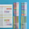 200 Sheets Stickers Transparent Sticky Notebook Pads Notepads Clear Bookmark Read Book Stationery School Supplie 2