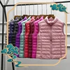 2025 White Duck Down Jacket Women Vest Autumn Winter Sleeveless Waistcoat Warm Lightweight Puffer Jacket Female Tops Outwear