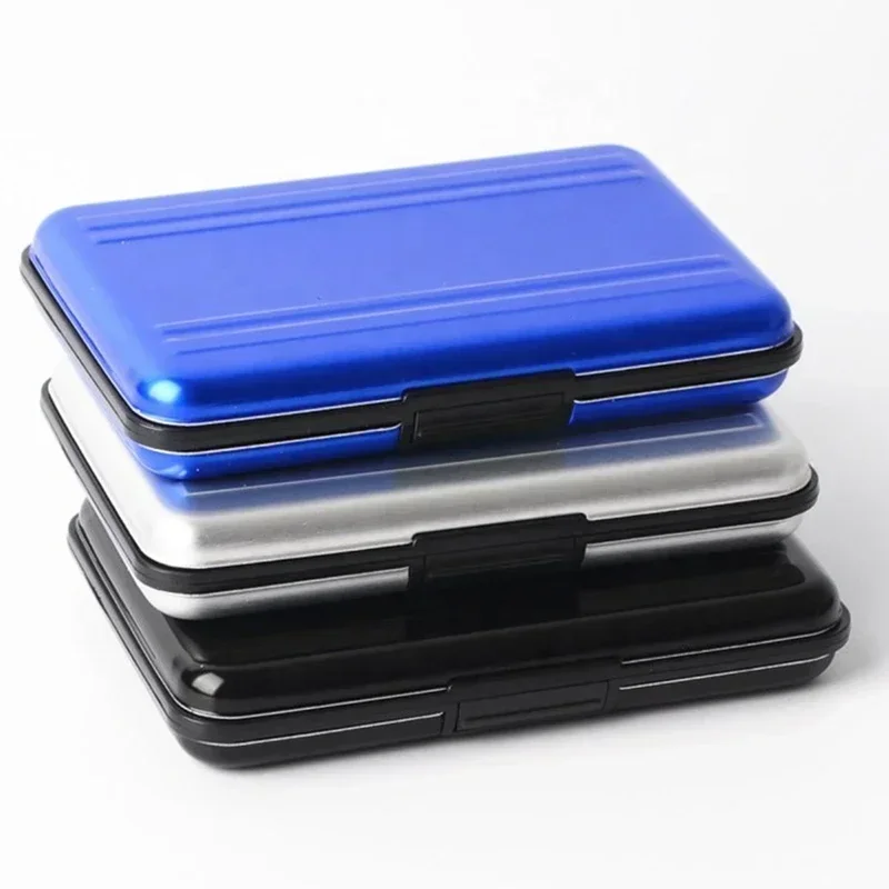 Memory Card Case SD Card Holder 12 Slots Waterproof Soft Foam Interior Storage Box With Lanyard