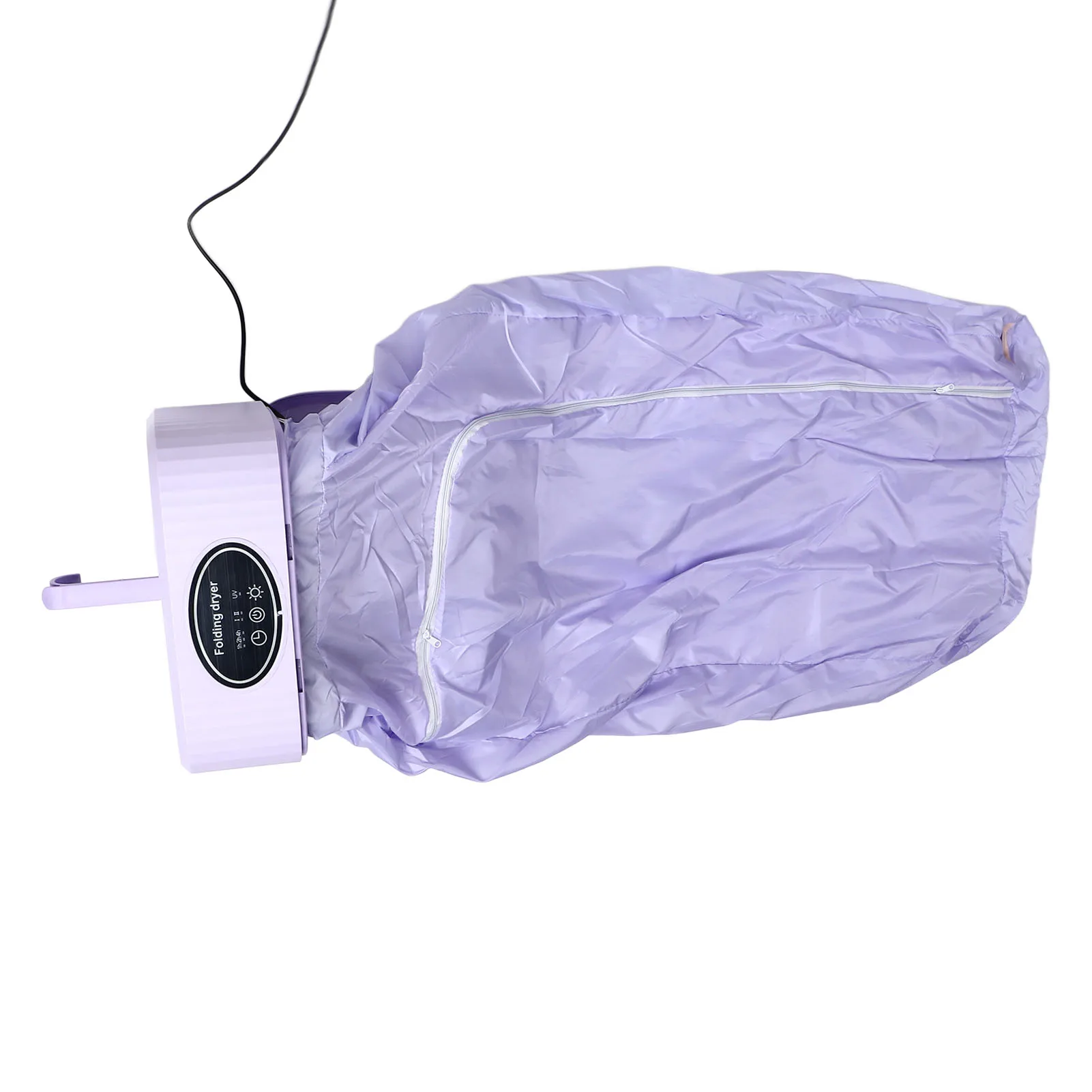 Mini Clothes Dryer Machine Portable Foldable Quiet Operation Timer Function Energy Saving Fast Drying Machine for Camping Apartm