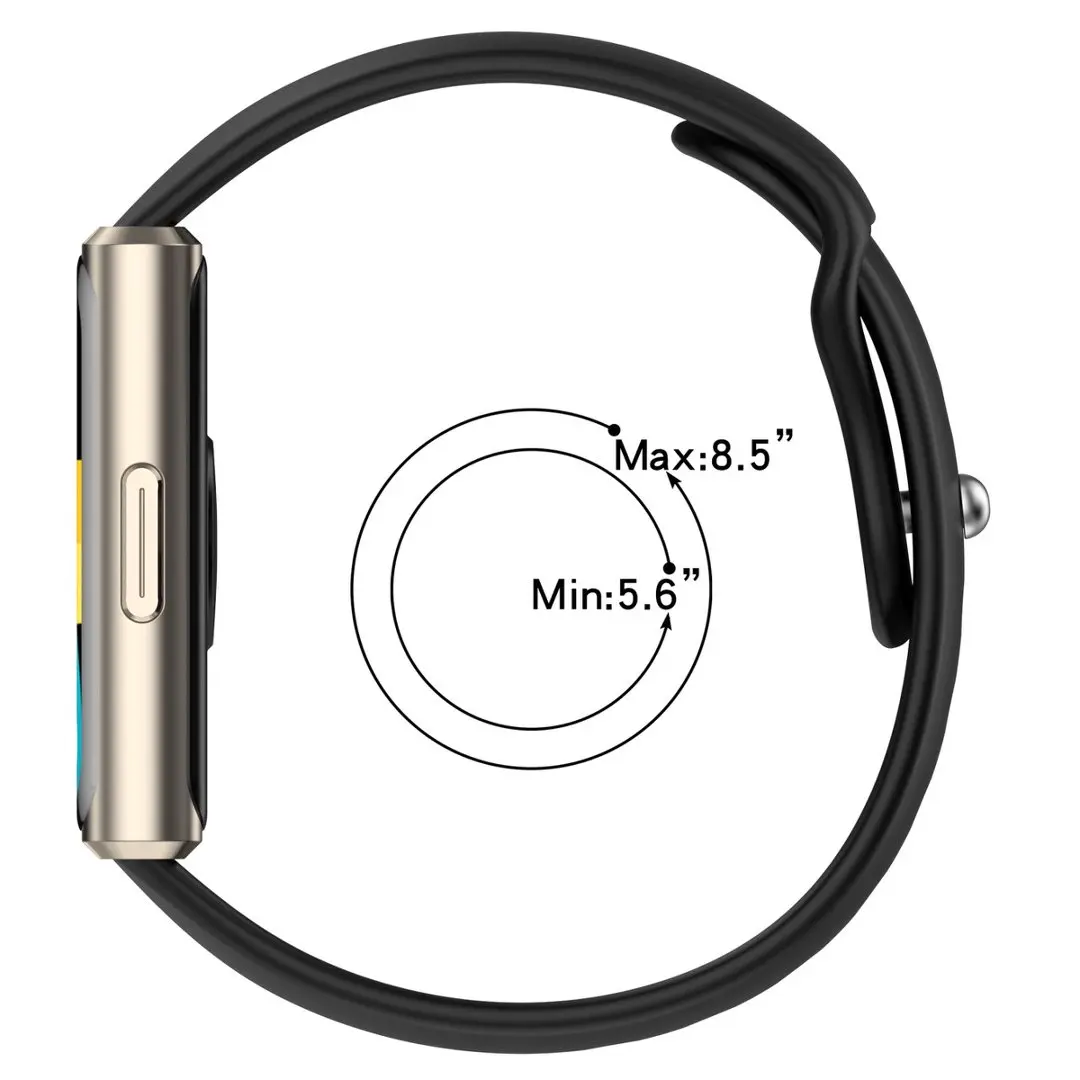Enhanced Soft Silicone Smart Watch Band Strap