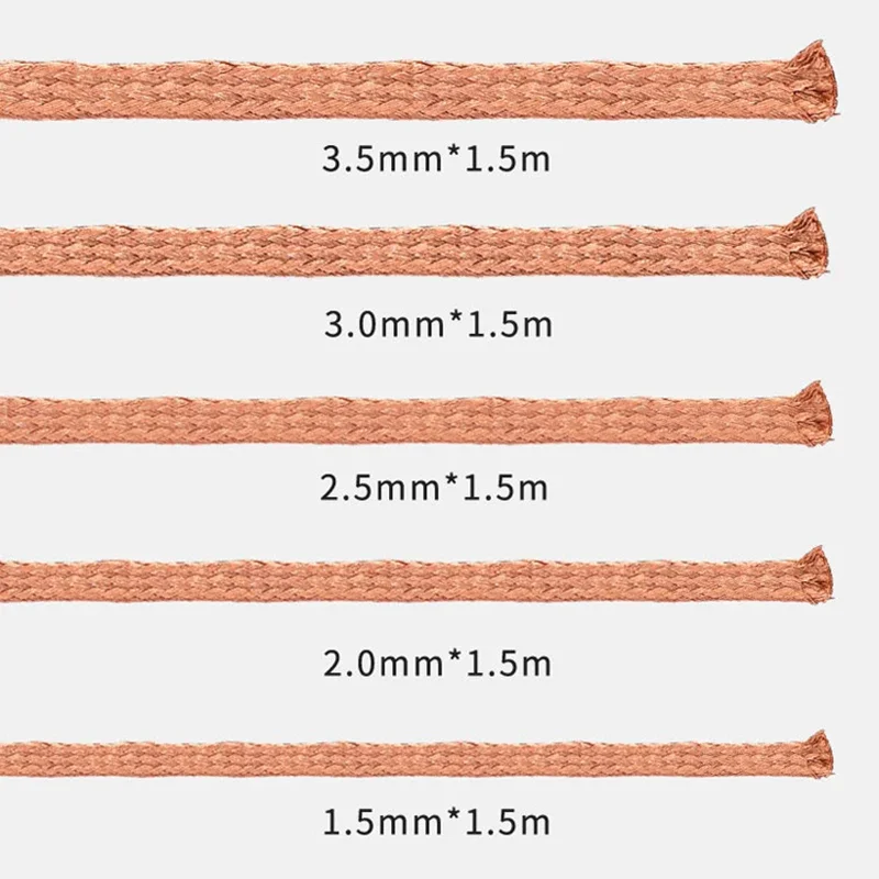 Desoldering Braid Mechanic R300 Desoldering Braid Welding Solder Remover Wick Wire 1.5M Suction Tin Welding wick Lead Cord Flux BGA Repair Tools