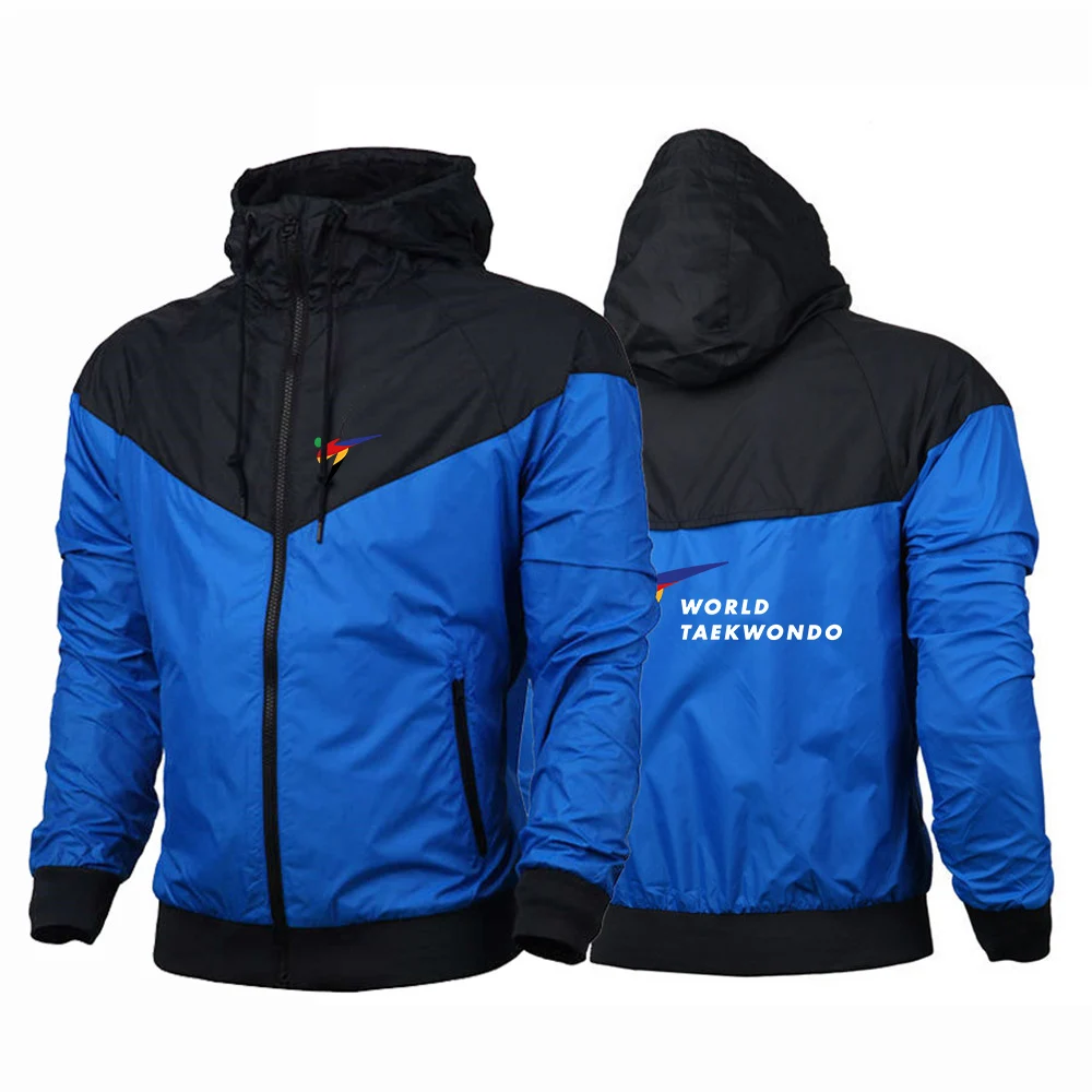 Waterproof Zip Hooded Mens Outdoor Sport Jacket
