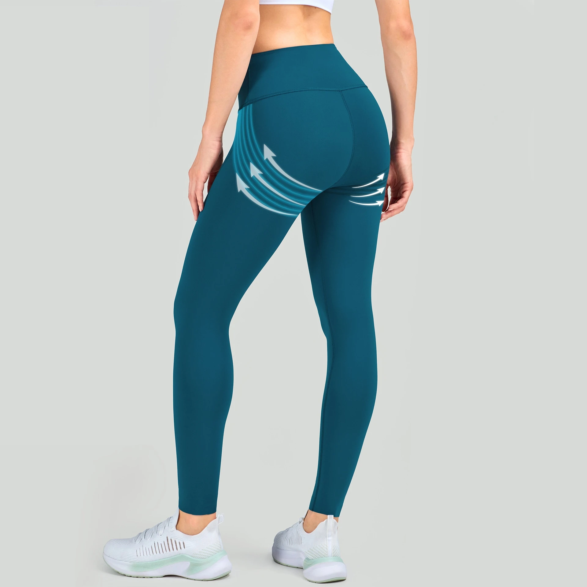 Mallas de Yoga de Lycra líquida para mujer, pantalones de Fitness deportivos, Sexy, de moda, suaves, transpirables, de cintura alta, gimnasio, sentido desnudo| | - AliExpress