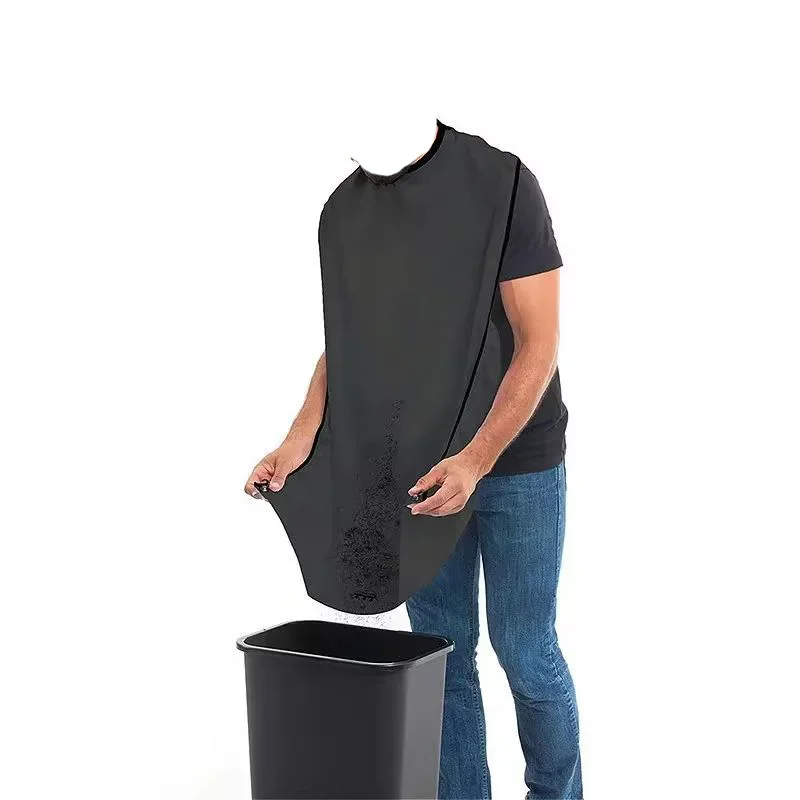 Male Shaving Apron Beard Catcher Cape Shaver Cleaning Care Bib