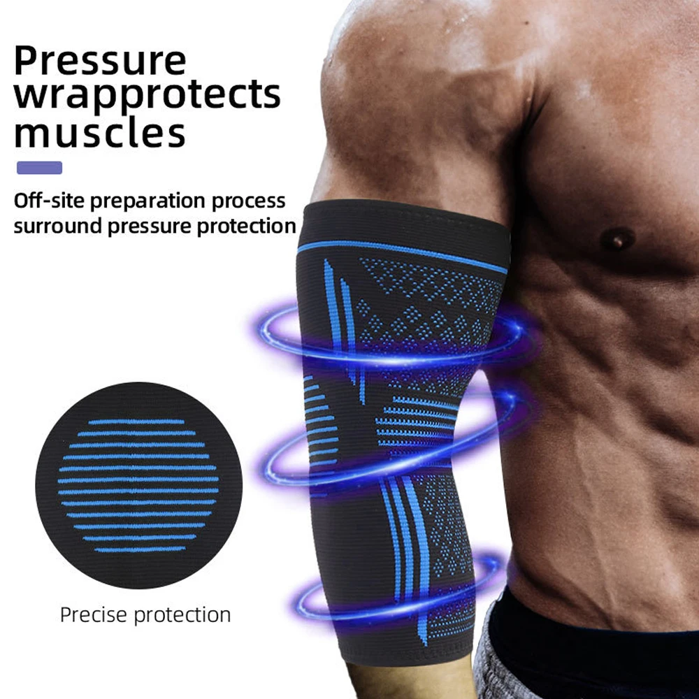 Elbow Compression Sleeve Brace for Tennis Golfers Weightlifting 1Pcs Fit for Men & Women elbow brace,elbow strap,elbow pads