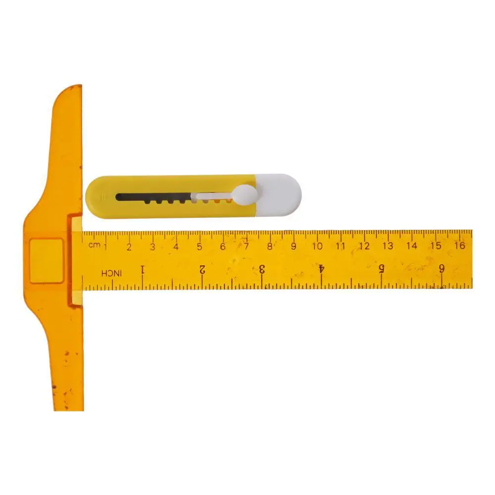 Retractable Plastic/Metal Small Box Opener Candy Colored Cloud Pattern Safety Paper Cutter 3.66*0.74 Inch Unboxing Device Office