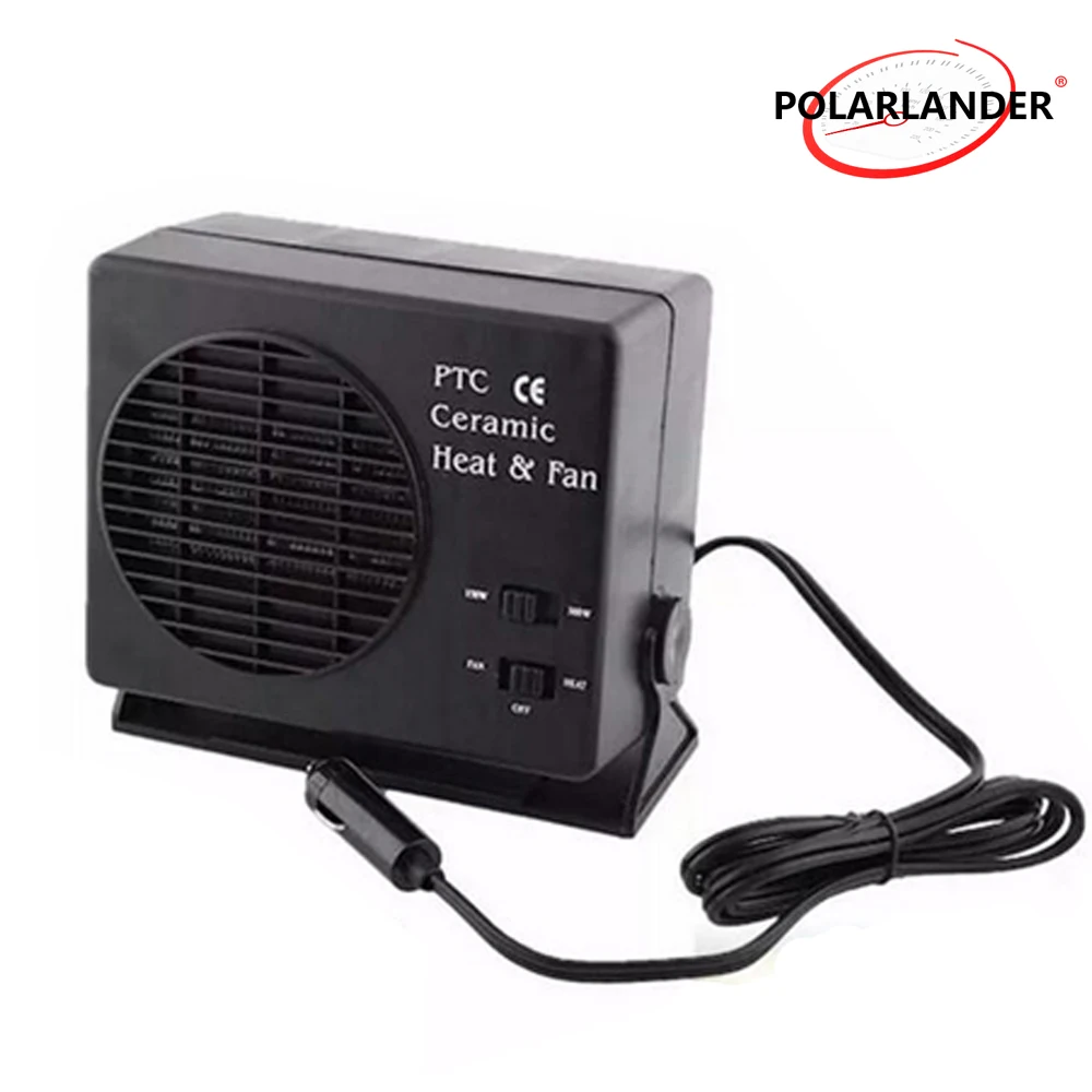 Car Portable Fan Cooler Warmer Car SUV Vehicles Ceramic Heater Electric 12V 150W/300W Accessories electric fan car fan