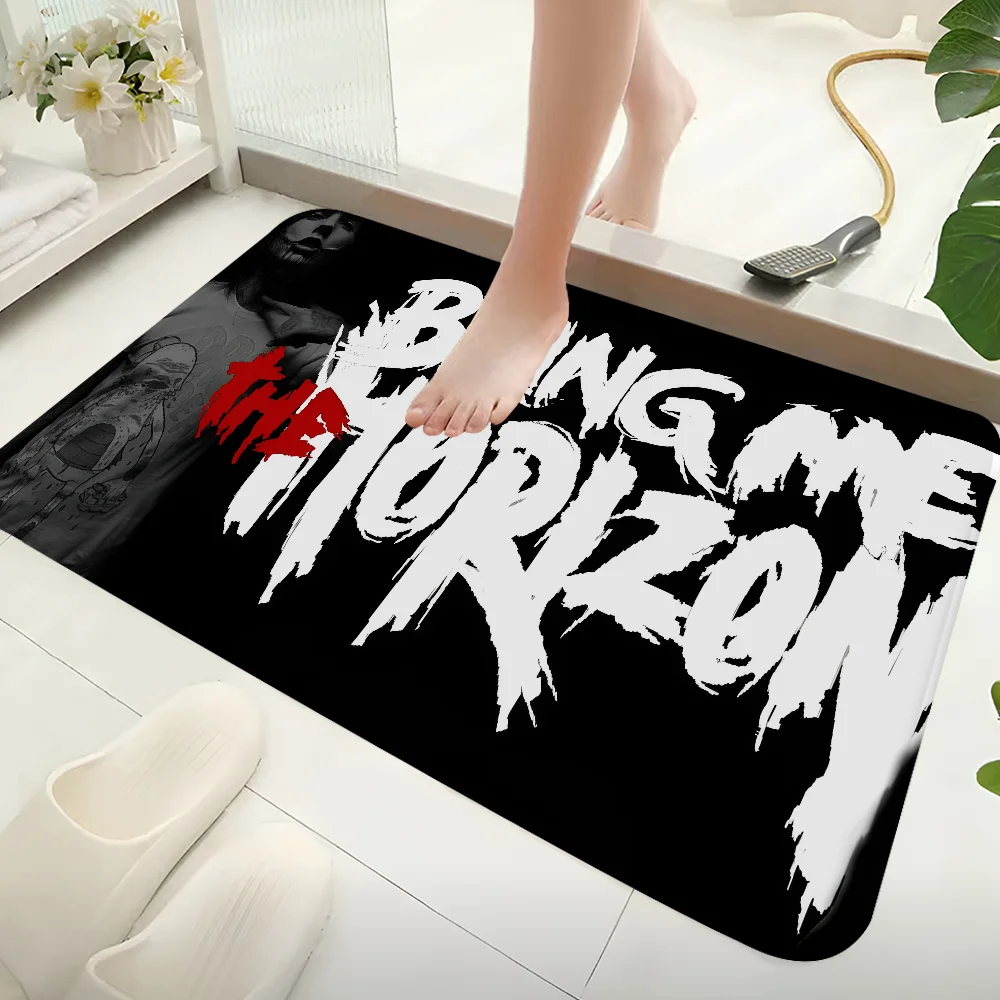 Bring Me The H-Horizons BMTH Movie Sticky Posters Fancy Wall Sticker for Living Room Bar Decoration Vintage Decorative Painting