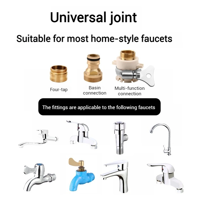 5-25M Garden Hose High Pressure Washer Gun Garden Watering Pipe Hose Nozzle Sprinkler Universal Car Washing Kit Car Washing Tool 6