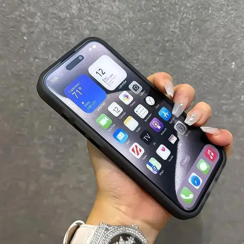 Matte Candy Magnetic Wireless Charge Transparent Case For iPhone 17 Air 16 15 14 13 12 Pro Max For Magsafe Shockproof Hard Cover