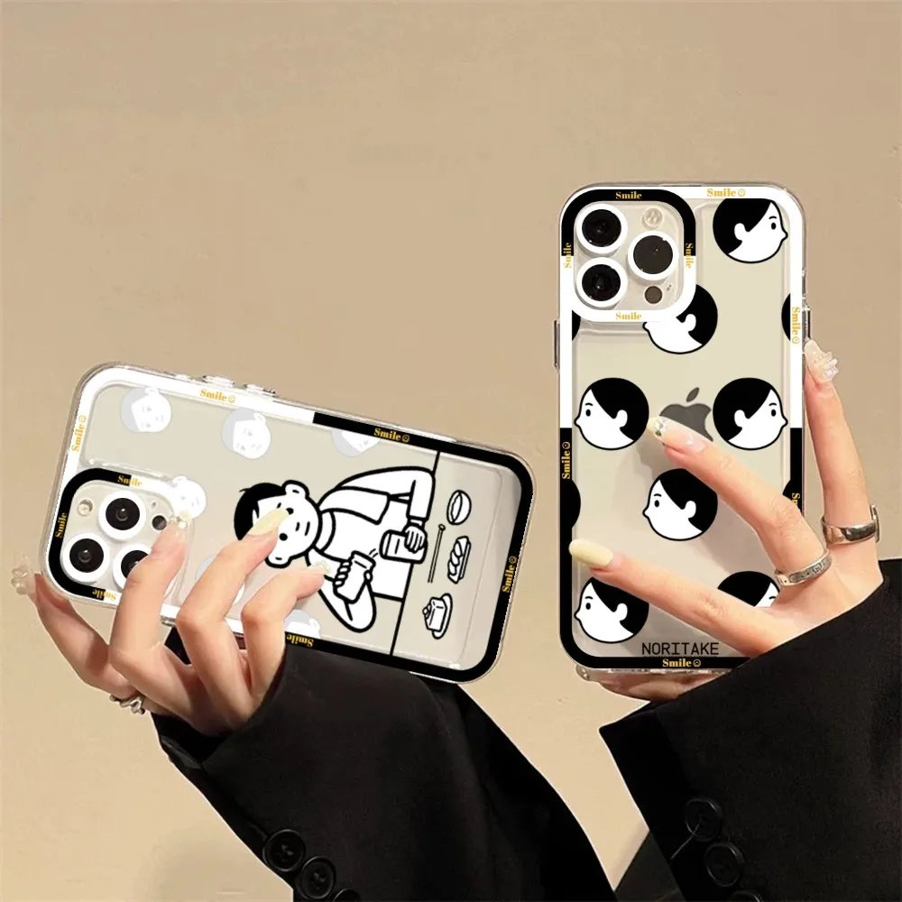 Custodia Per Telefono Estetica Noritake Cartoon Per Samsung S 20 21 22 23 Lite Plus Cover Per Cellulare Ultra Trasparente Funda