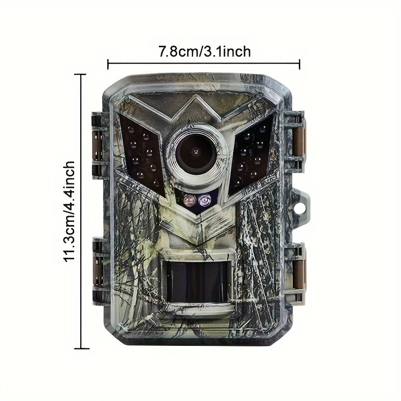 Mini Hunting Camera Trail Camera HD Wildlife Monitor 940nm Infrared Night Vision Rugged and Waterproof for Scouting Hunting hunting trail camera trail camera