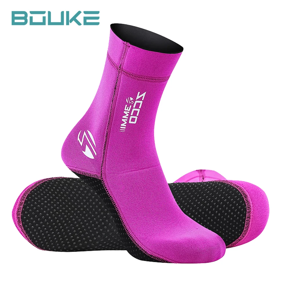 3mmDivingNeopreneSocksBootsWaterShoesAntiSlipBeachWarm