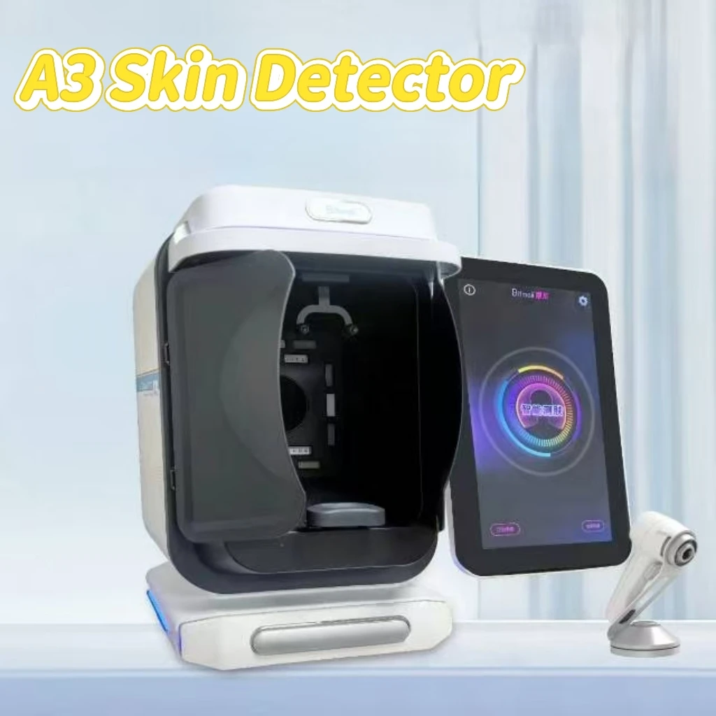 A3 피부 감지기 얼굴 분석기 8 스펙트럼 AI 스마트 매직 미러 테스터 미용실 특수 악기