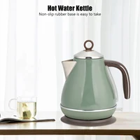 220V-240V 1700ml Stainless Steel Electric Kettle Household Retro Style Tea Water Boiling Pot EU Plug 220V‑240V 1