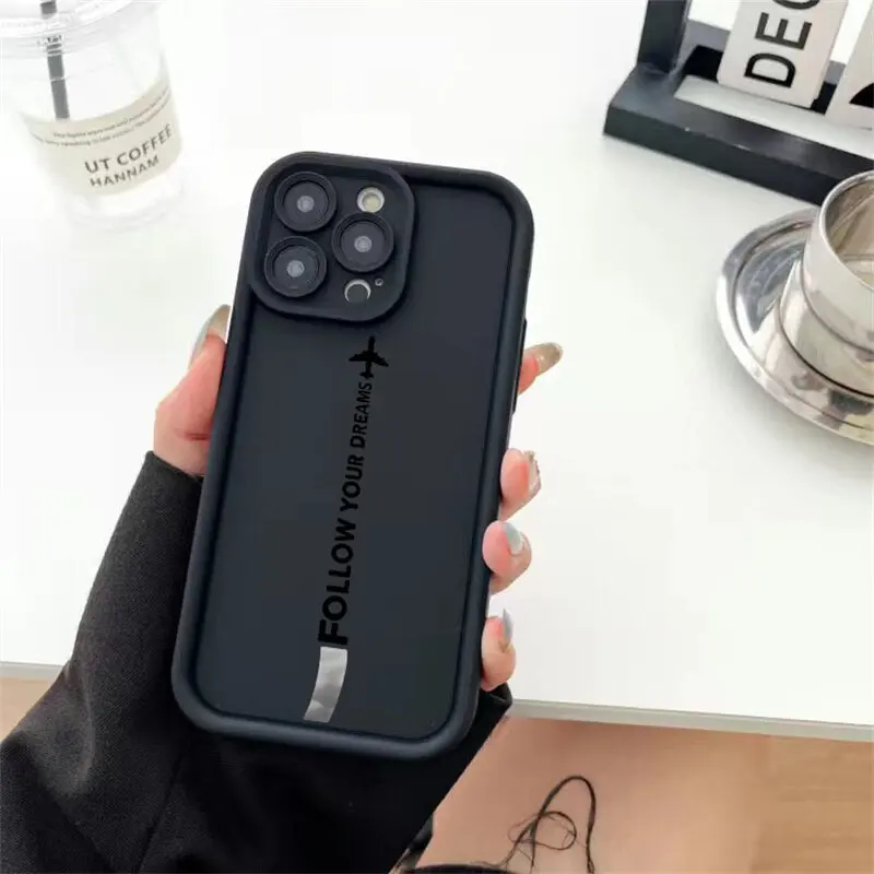 Travel-Inspired Airplane Route Phone Case