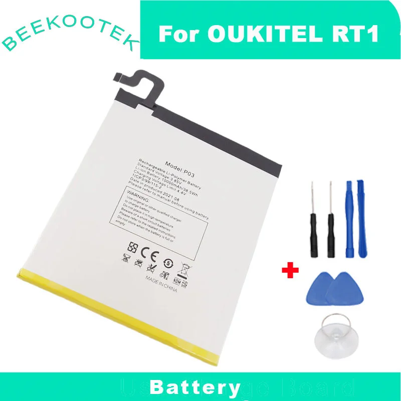

100% Оригинальный аккумулятор для OUKITEL RT1 аккумулятор 10000 мАч длительное время ожидания для OUKITEL P03 аккумулятор