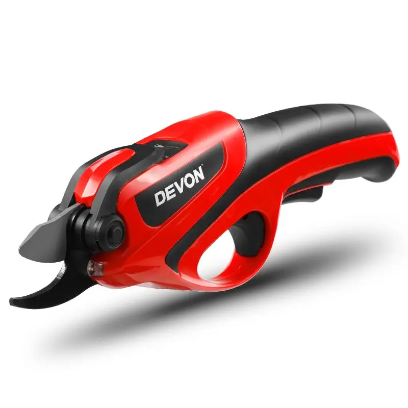 Cordless Battery 4v Manual Electric Pruning Shear Scissor Mini Cutter Tree Branch Trimmer Devon 8301 relife rl 102 insulated ceramic u shear special battery repair anti static insulation safety scissors hand tools