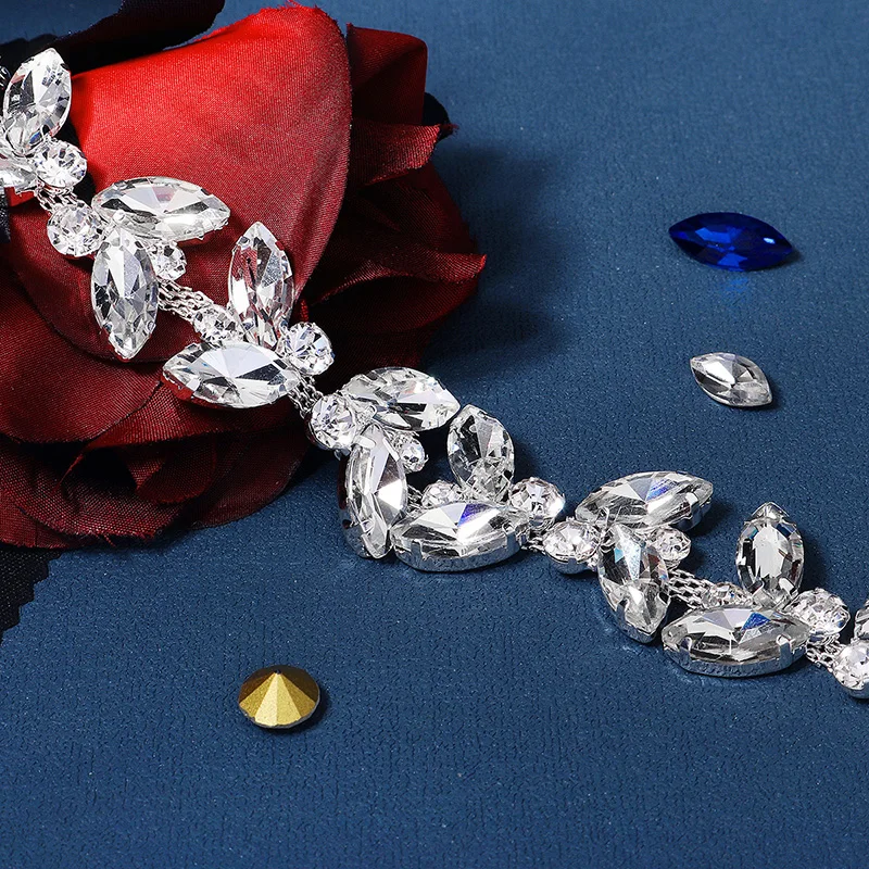Miallo Fashion Crystal Belts for Women Rhinestone Bridal Wedding Accessories Trendy Prom Dress Belt Party Bridesmaid Gift