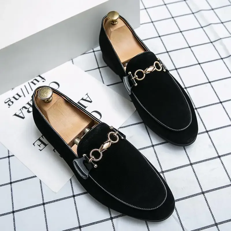 

British Style Low-Top Youth Leather Shoes Men's Korean-Style Youth Suit Student Leisure