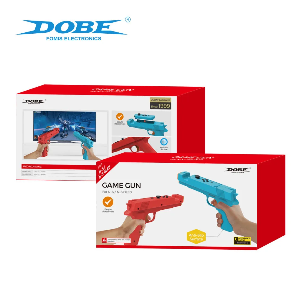 NEW Game Gun for Switch Left Right Joycon Game Butt for Nintendo Switch OLED Gamepad Grip